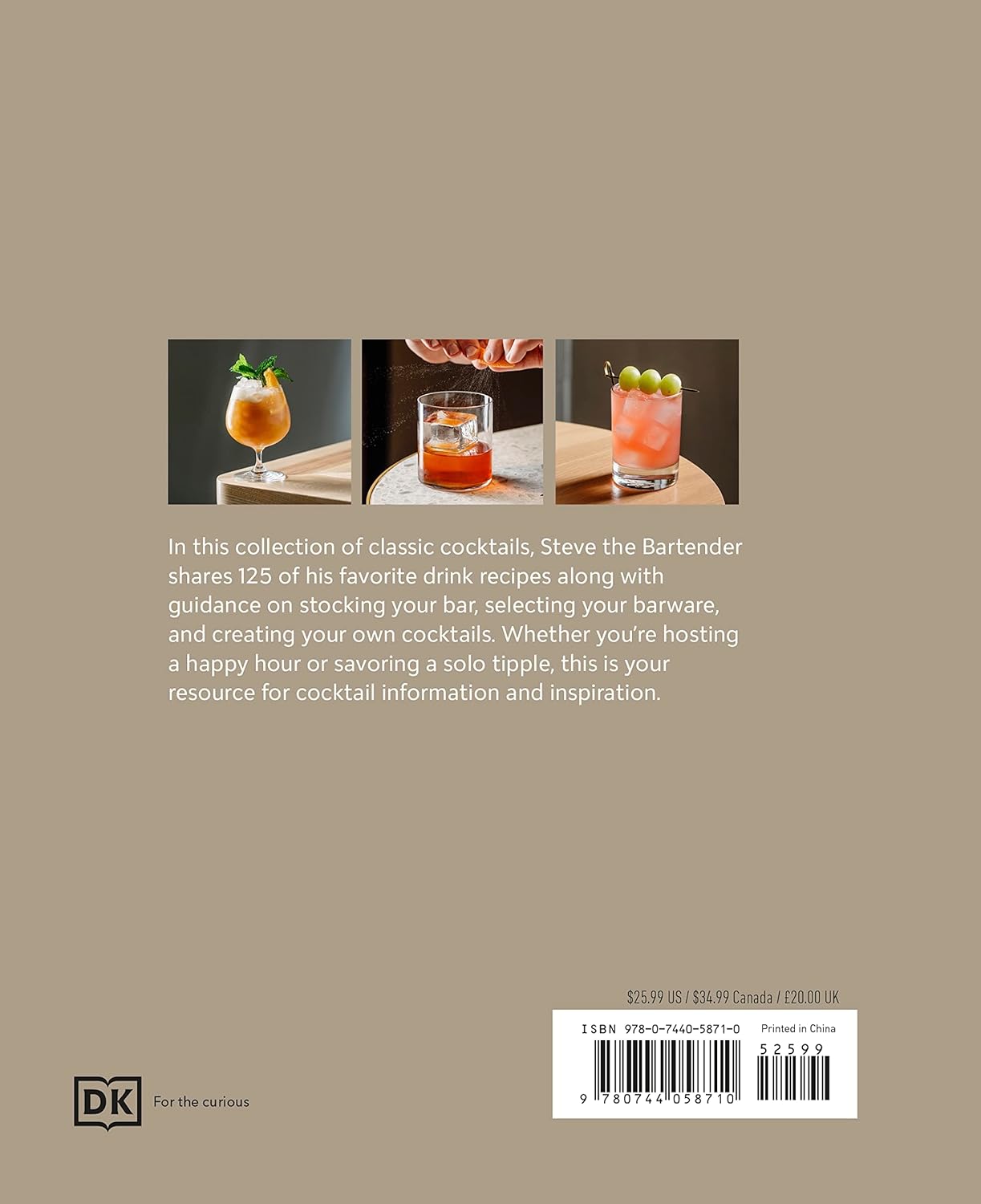 Steve the Bartender's Cocktail Guide